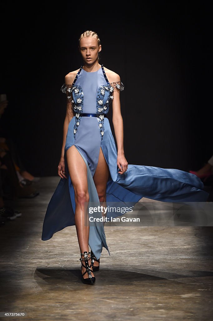 Gulcin Cengel: Runway - MBFWI Spring/Summer 2015