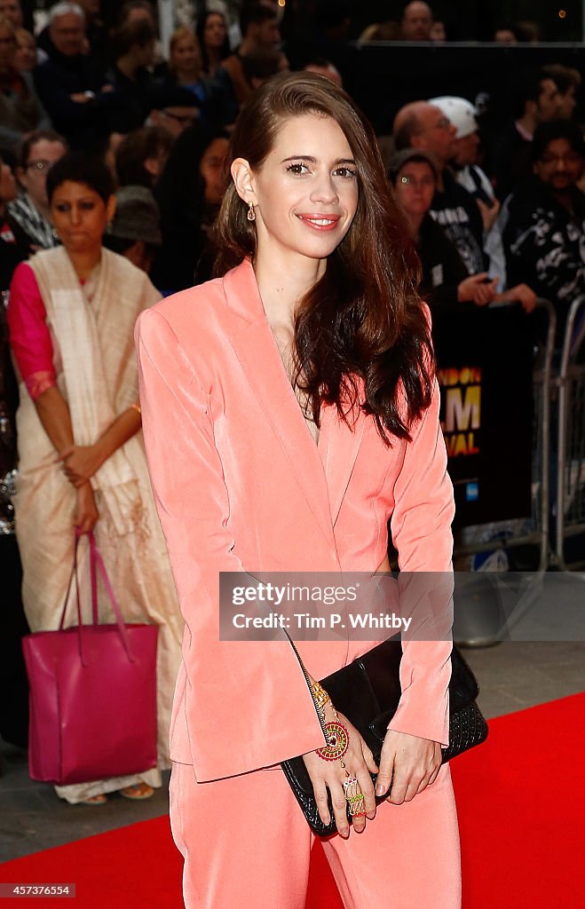 "Margarita With A Straw" - Red Carpet Arrivals - 58th BFI London Film Festival