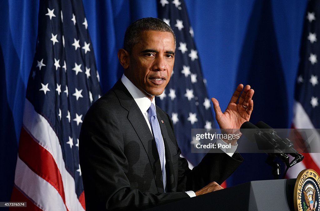 President Obama Visits The Consumer Financial Protection Bureau