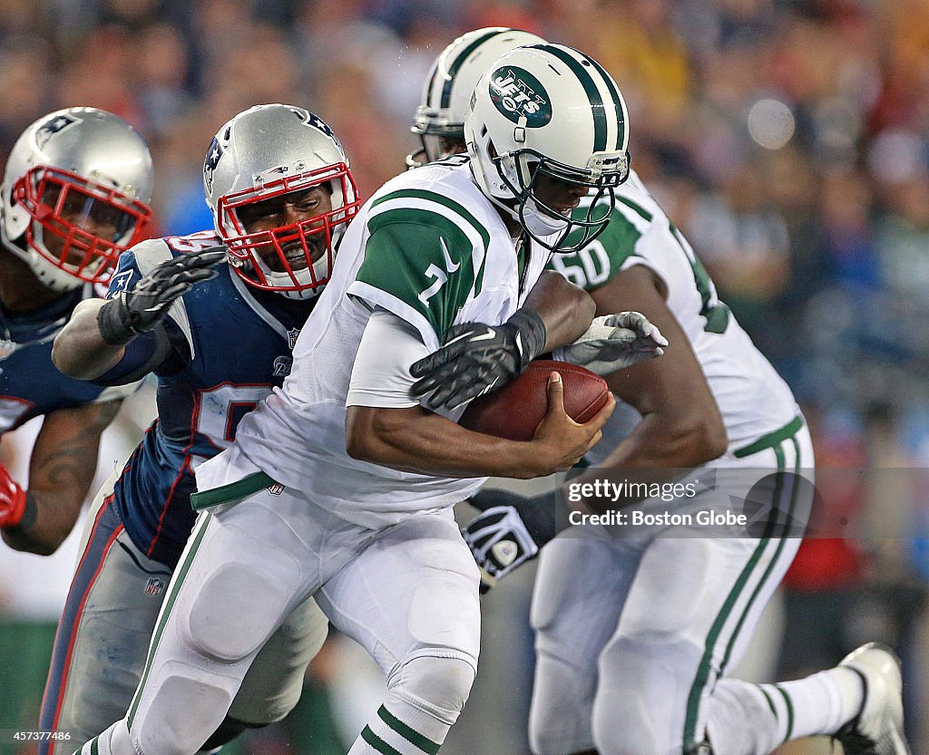 New York Jets Vs. New England Patriots At Gillette Stadium