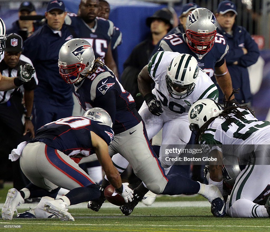 New York Jets Vs. New England Patriots At Gillette Stadium