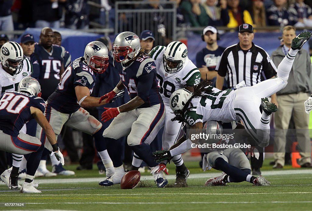 New York Jets Vs. New England Patriots At Gillette Stadium