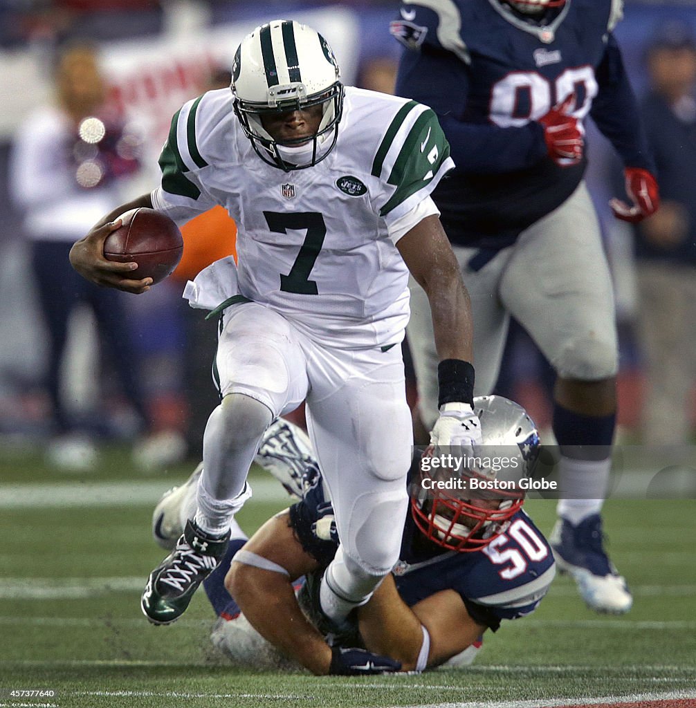 New York Jets Vs. New England Patriots At Gillette Stadium