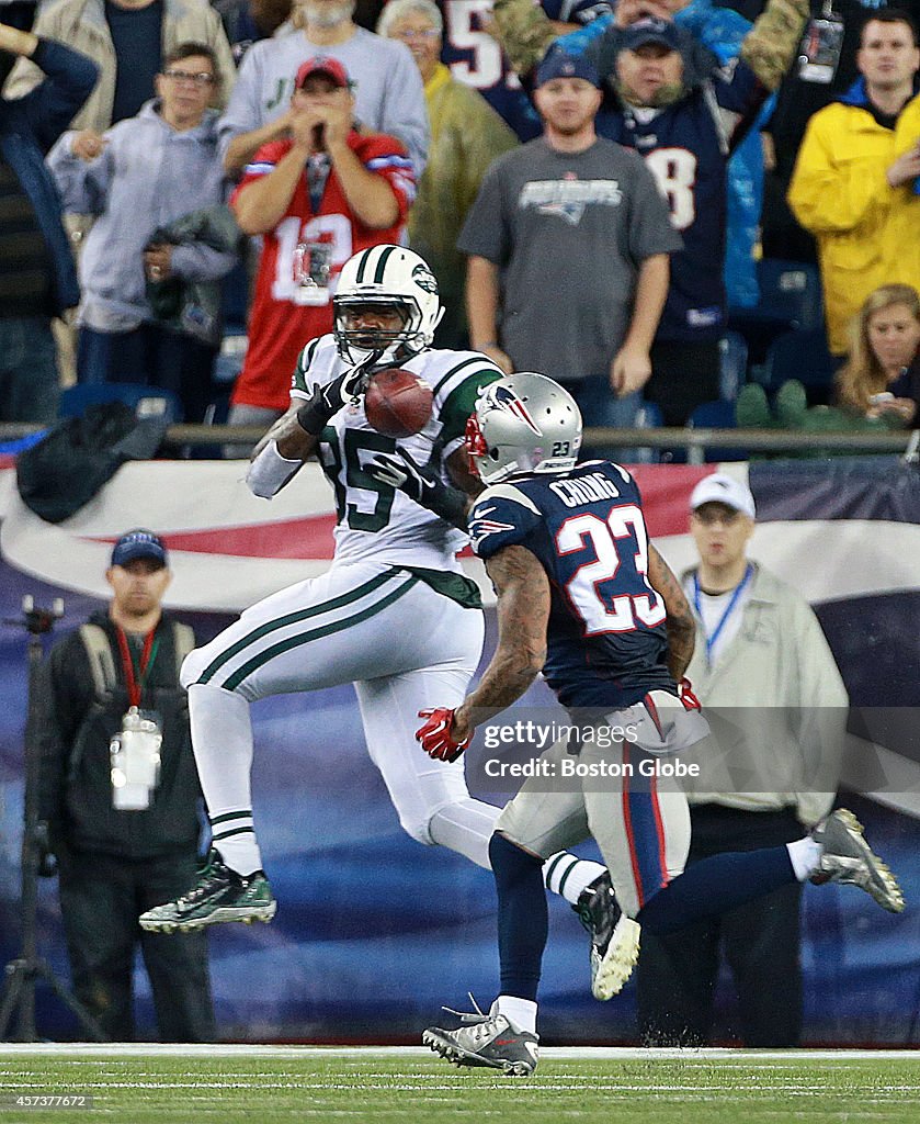 New York Jets Vs. New England Patriots At Gillette Stadium