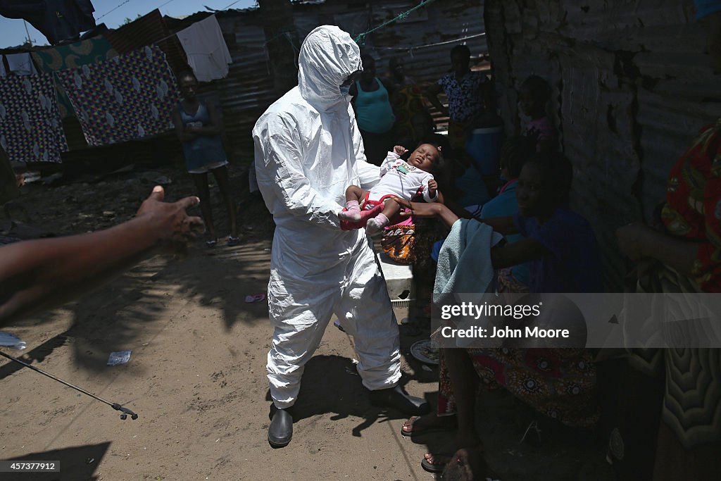 Liberia Races To Expand Ebola Treatment Facilities, As U.S. Troops Arrive