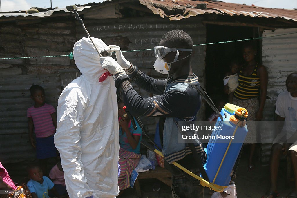 Liberia Races To Expand Ebola Treatment Facilities, As U.S. Troops Arrive