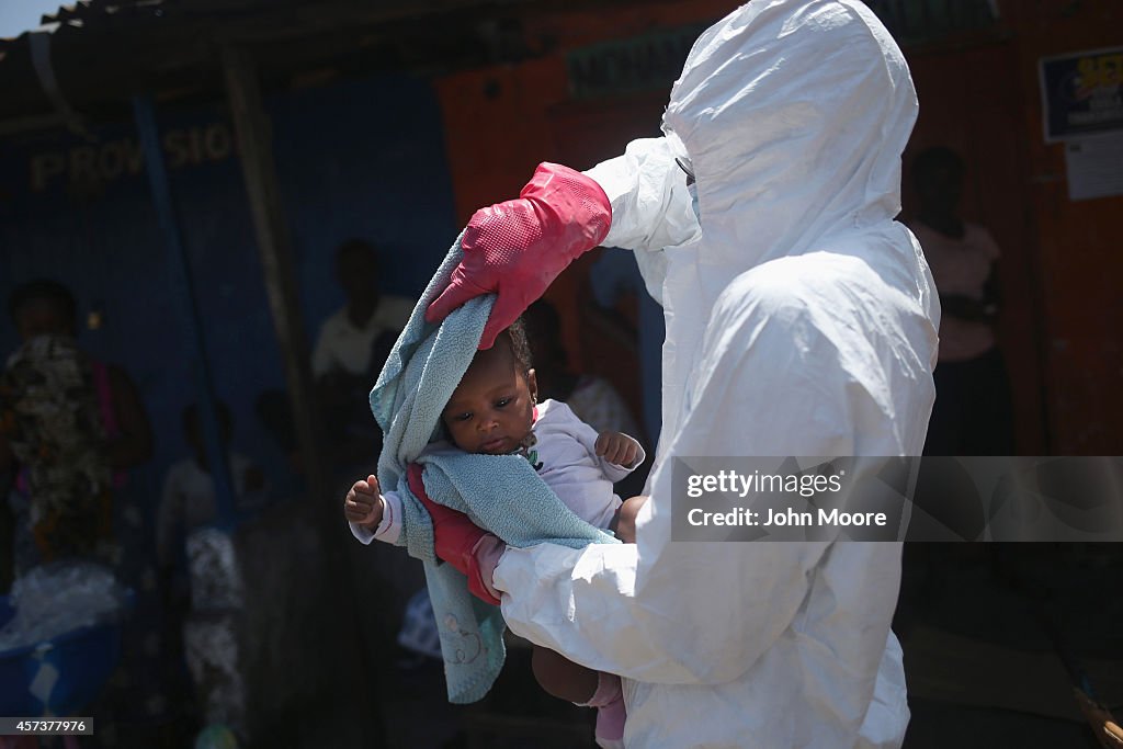 Liberia Races To Expand Ebola Treatment Facilities, As U.S. Troops Arrive