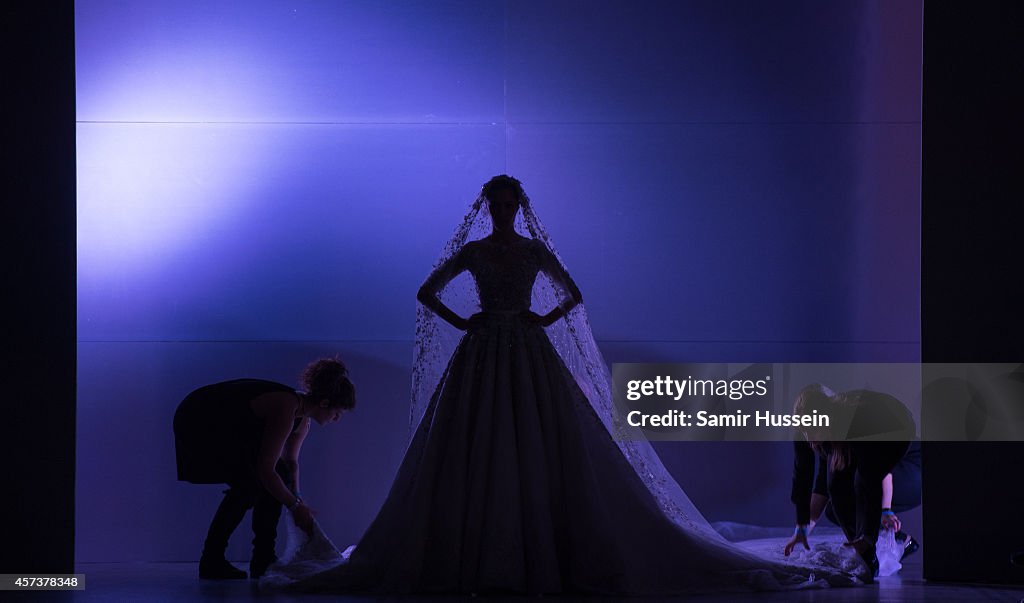 Ralph & Russo Fashion Show At The V&A