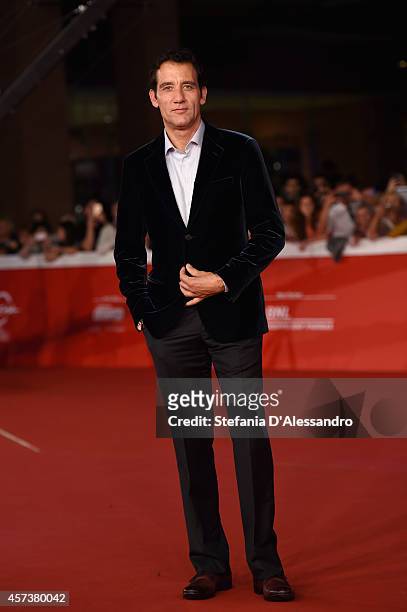 Actor Clive Owen attends the 'The Knick' Red Carpet during the 9th Rome Film Festival on October 17, 2014 in Rome, Italy.