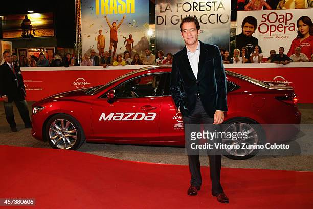 Actor Clive Owen attends 'The Knick' Red Carpet during The 9th Rome Film Festival at Auditorium Parco Della Musica on October 17, 2014 in Rome, Italy.