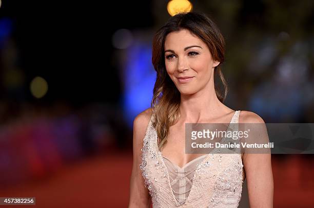 Linda Santaguida attends the 'The Knick' Red Carpet during the 9th Rome Film Festival on October 17, 2014 in Rome, Italy.