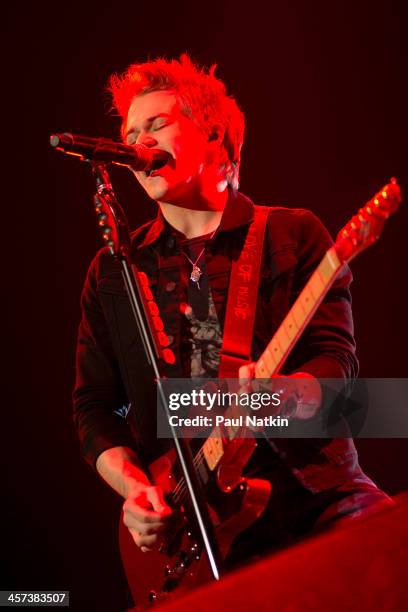 American country singer Hunter Hayes performs at the United Center, Chicago, Illinois, December 12, 2012.