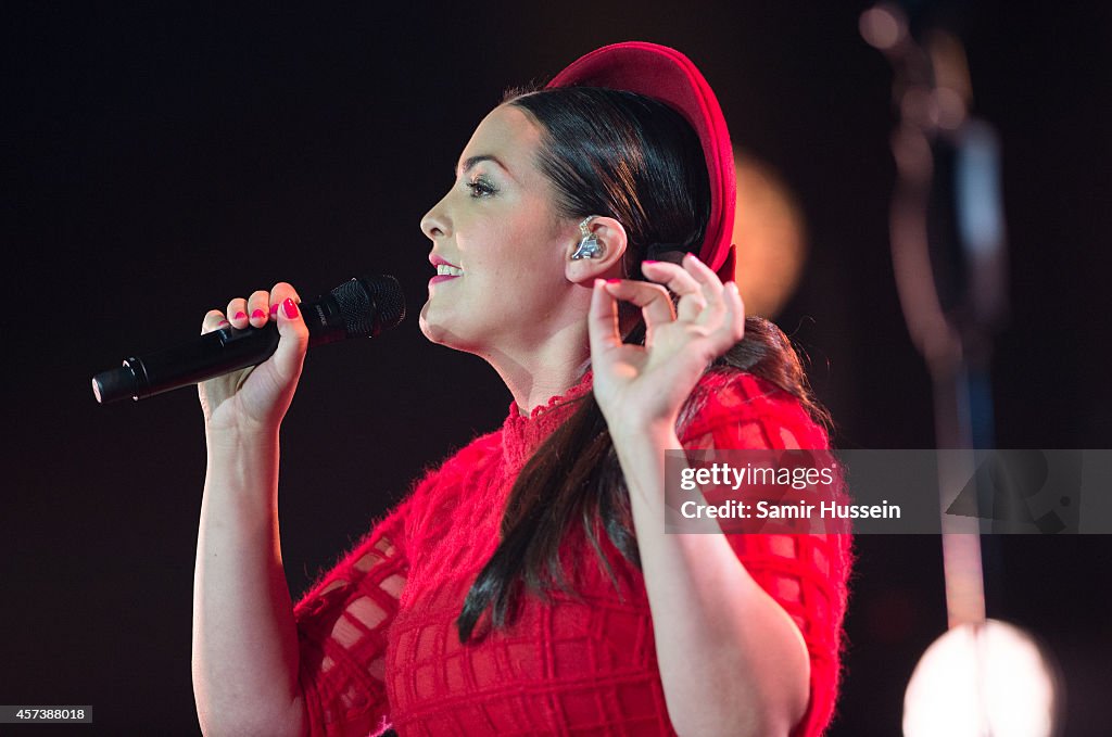 Caro Emerald Performs At O2 Arena In London