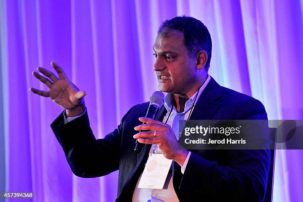 Vice President of CISCO Systems Pankaj Srivastava attends the 2014 Kairos Global Summit at Ritz-Carlton Laguna Nigel on October 17, 2014 in Dana...