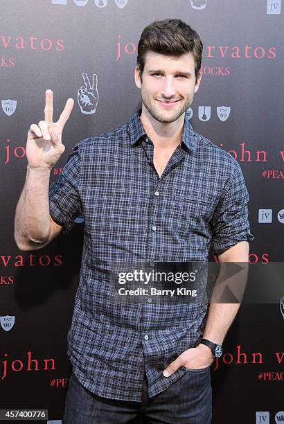 Actor Parker Young attends the International Peace Day celebration at John Varvatos on September 21, 2014 in Los Angeles, California.