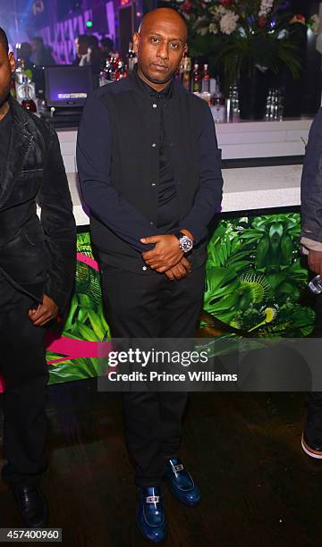 Alex Gidewon attends the Gold Room on October 6, 2014 in Atlanta, Georgia.