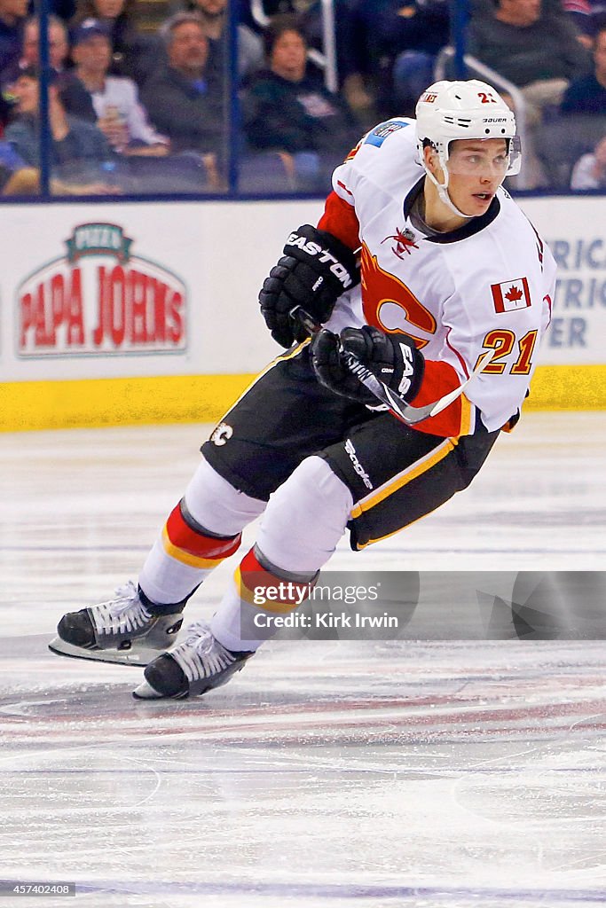 Calgary Flames v Columbus Blue Jackets