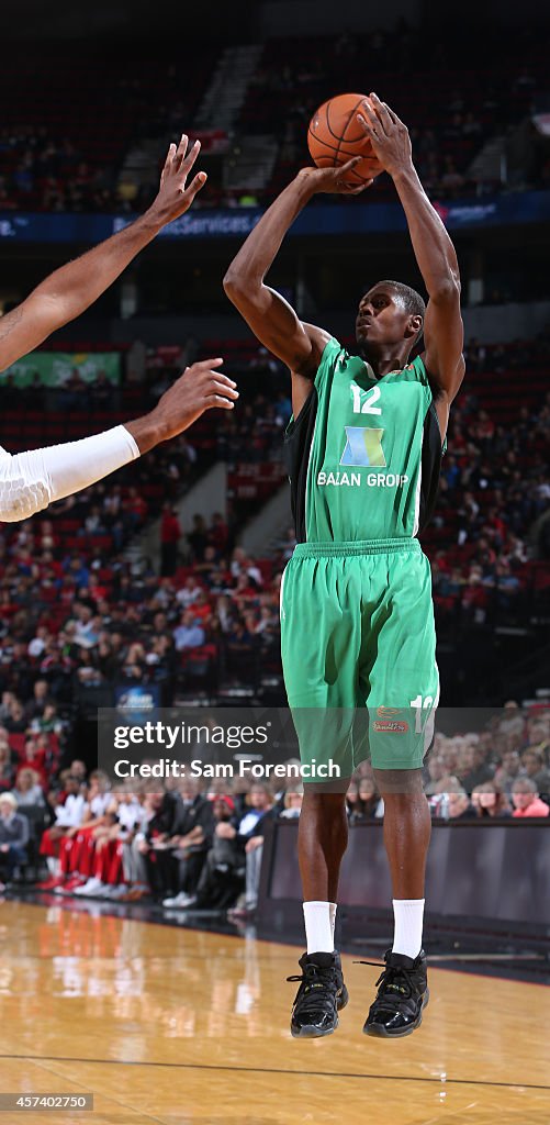 Maccabi Haifa v Portland Trail Blazers