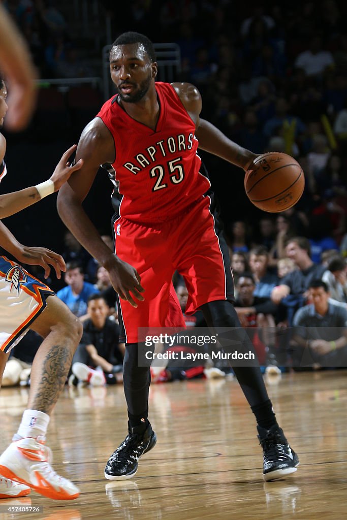 Toronto Raptors v Oklahoma City Thunder