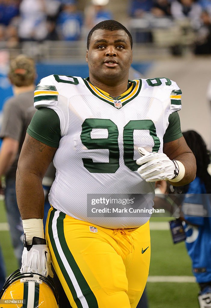 Nj Raji B.J. Raji of the Green Bay Packers looks on during player... News Photo ...