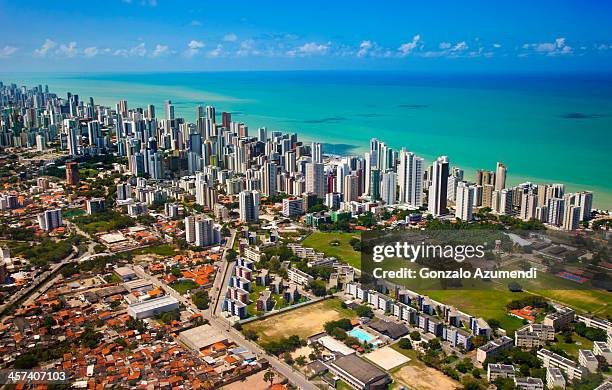 skyline in  recife. - pernambuco state stock pictures, royalty-free photos & images