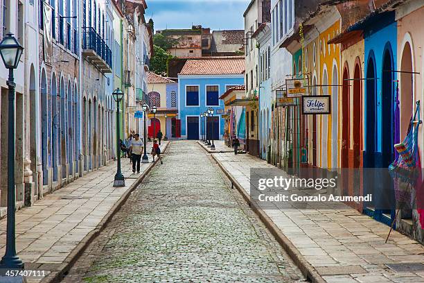 historic center in sao luis. - sao luis 個照片及圖片檔