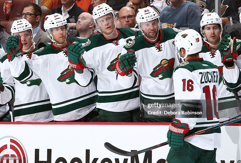 Minnesota Wild v Anaheim Ducks