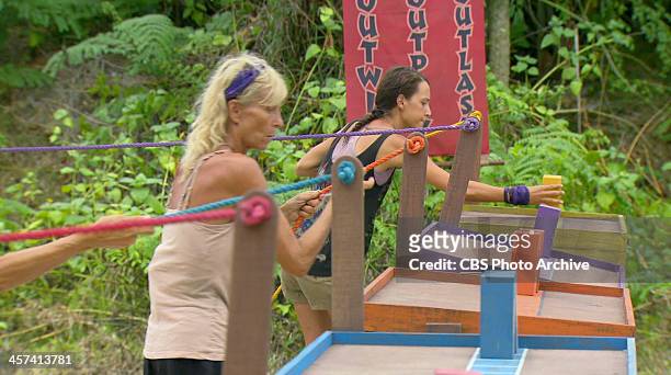 It's My Night" - Tina Wesson and Ciera Eastin compete for Immunity on a special two-hour season finale of SURVIVOR: BLOOD VS. WATER, Sunday, Dec. 15...