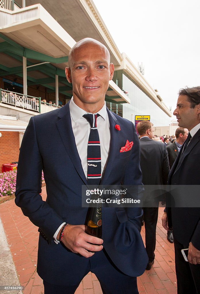 Celebrities Attend Caulfield Cup Day