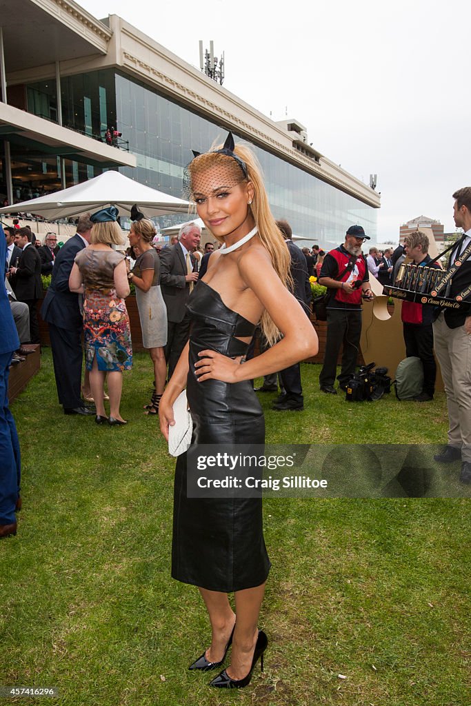 Celebrities Attend Caulfield Cup Day