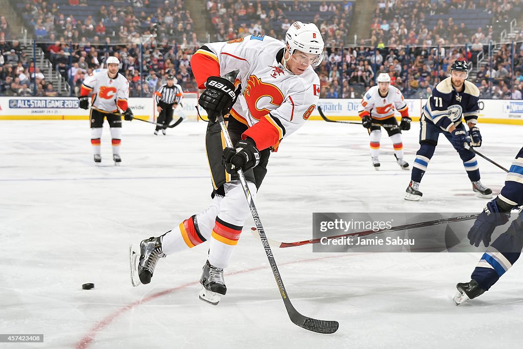 Calgary Flames  v Columbus Blue Jackets