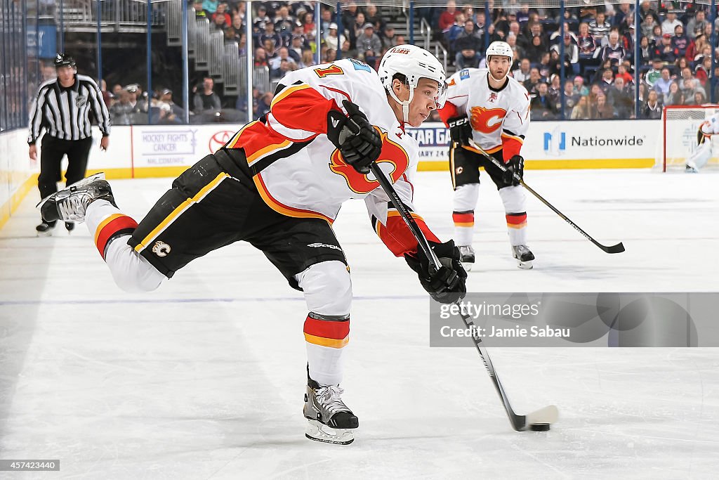 Calgary Flames  v Columbus Blue Jackets