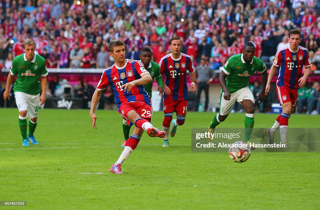 FC Bayern Muenchen v SV Werder Bremen - Bundesliga