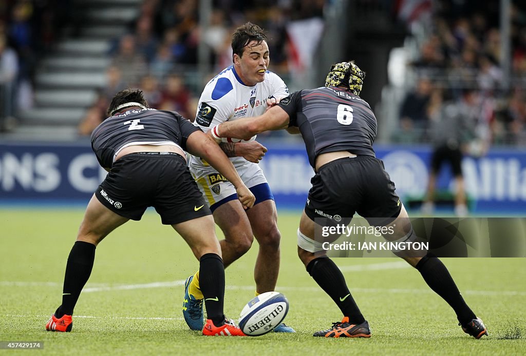 RUGBYU-EUR-CUP-SARACENS-CLERMONT