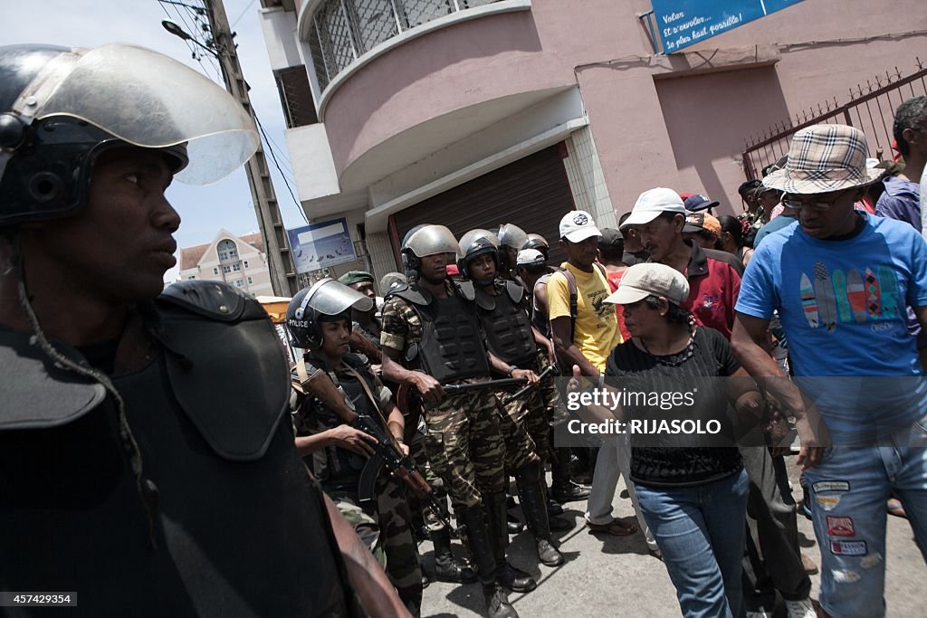 MADAGASCAR-POLITICS-UNREST