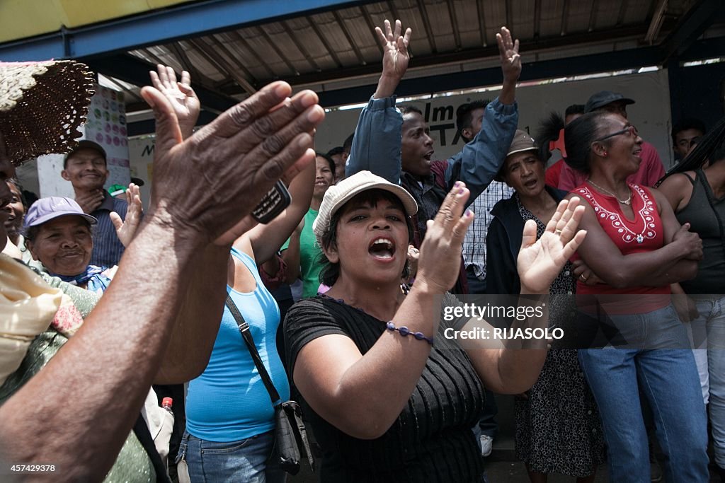 MADAGASCAR-POLITICS-UNREST