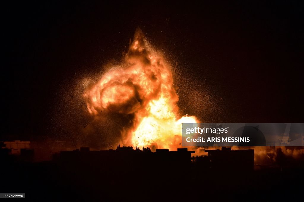 TOPSHOT-TURKEY-SYRIA-CONFLICT-KURDS