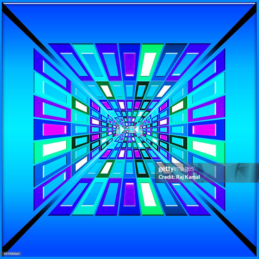 Rectangular Shapes Creative Abstract Design High-Res Vector Graphic ...