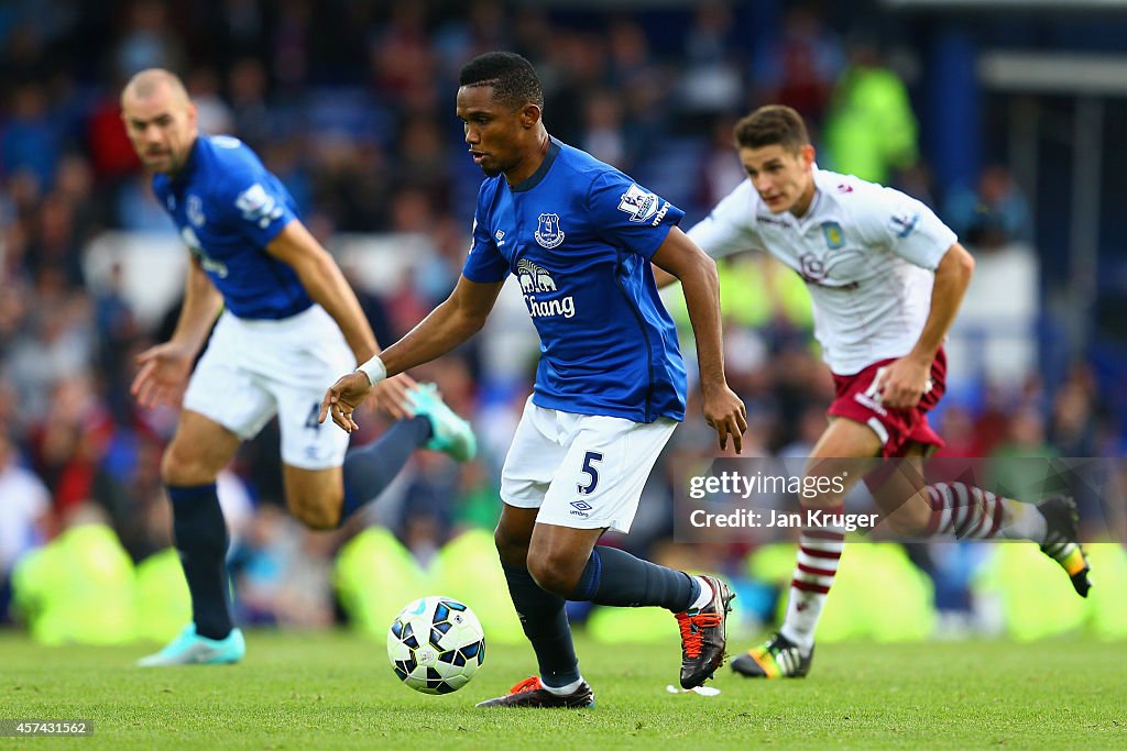 Everton v Aston Villa - Premier League