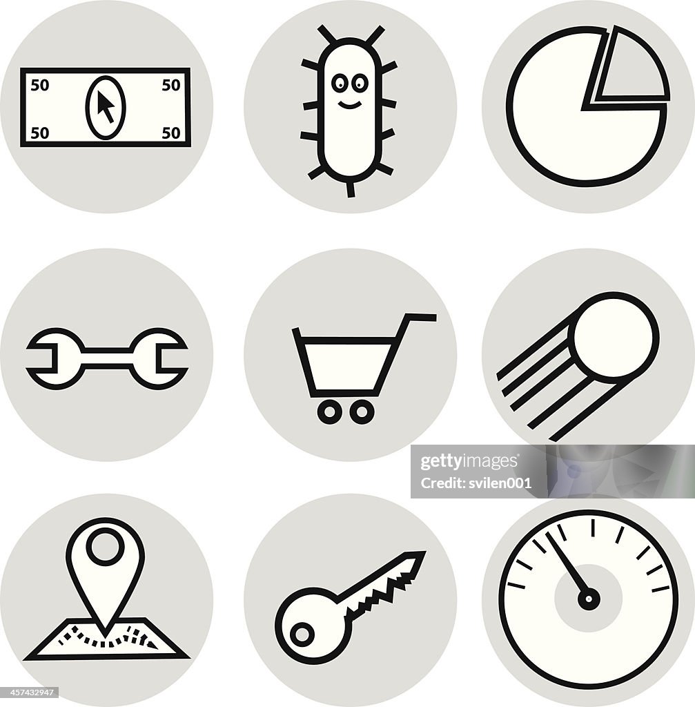 Online business Icons