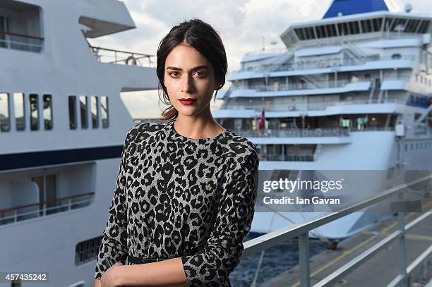 General view of atmosphere during Mercedes Benz Fashion Week Istanbul SS15 at Antrepo 3 on October 18, 2014 in Istanbul, Turkey.