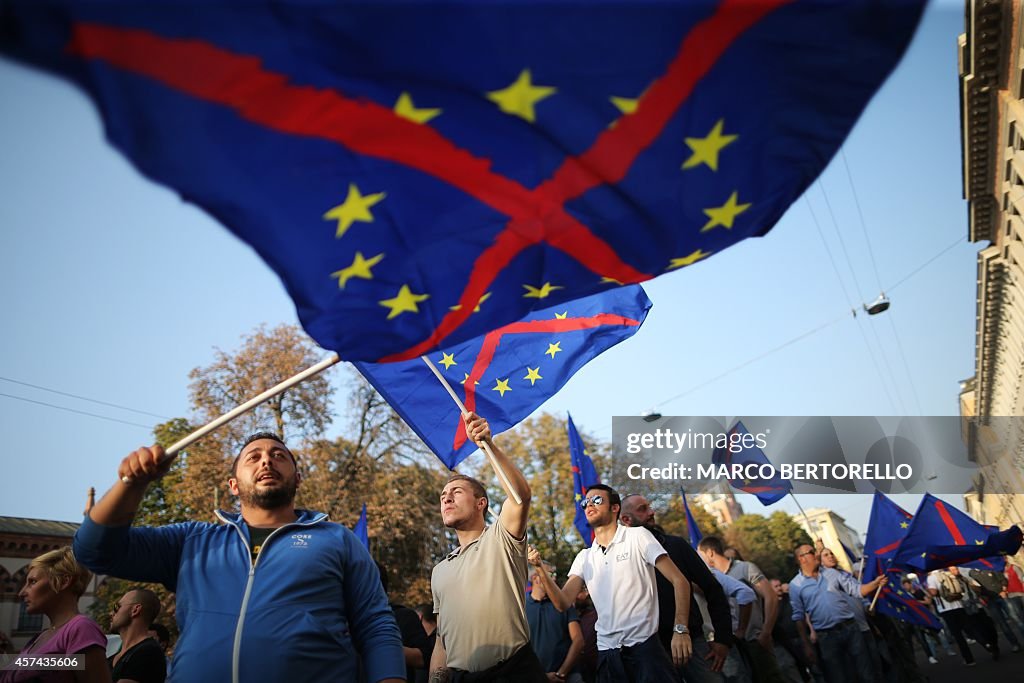 ITALY-IMMIGRATION-DEMO-LEGA NORD