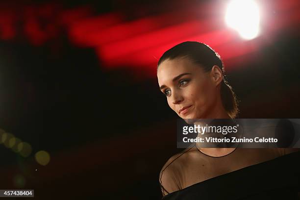 Rooney Mara attends the 'Trash' Red Carpet during The 9th Rome Film Festival at Auditorium Parco Della Musica on October 18, 2014 in Rome, Italy.