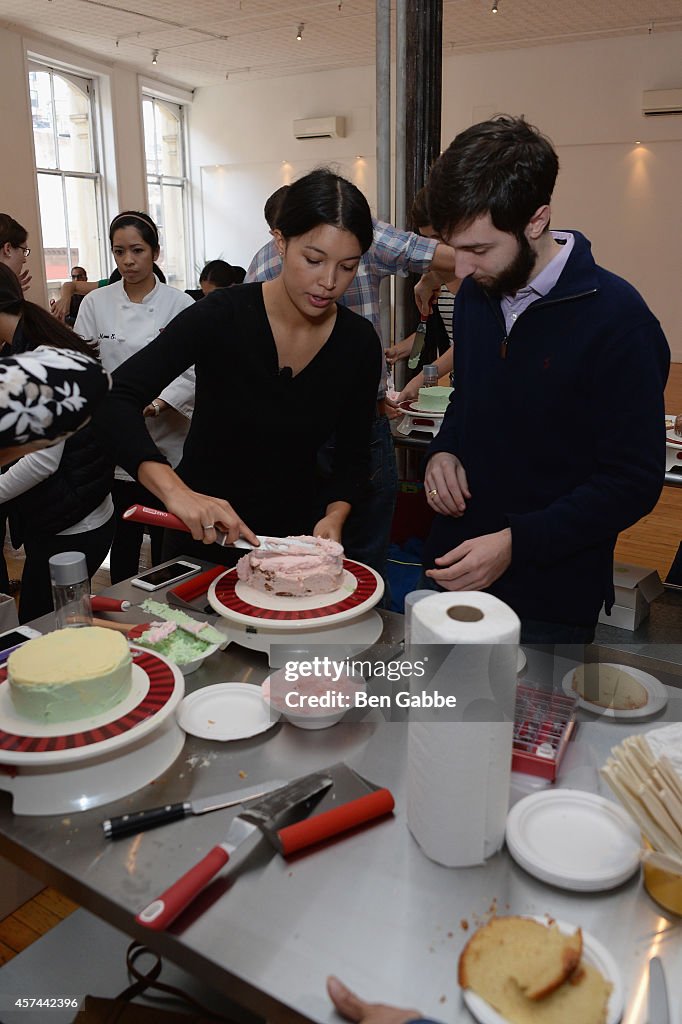 Anolon Cookware Presents The Art Of Cake Decorating With Billy's Bakery NYC Part Of The Artisanal Cooking Series At Home Studios - Food Network New York City Wine & Food Festival Presented By FOOD & WINE