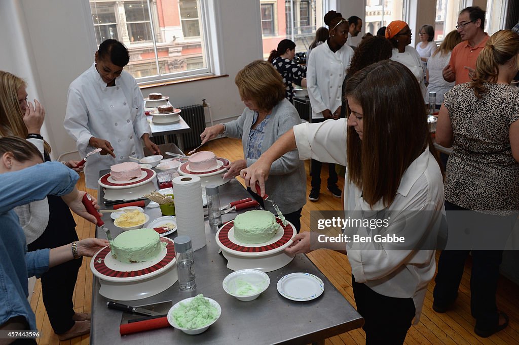 Anolon Cookware Presents The Art Of Cake Decorating With Billy's Bakery NYC Part Of The Artisanal Cooking Series At Home Studios - Food Network New York City Wine & Food Festival Presented By FOOD & WINE