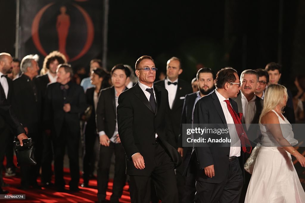 Belgian actor Jean-Claude Van Damme in Turkey