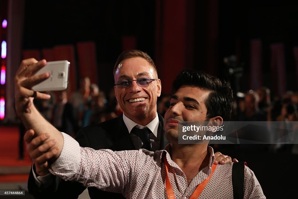 Belgian actor Jean-Claude Van Damme in Turkey