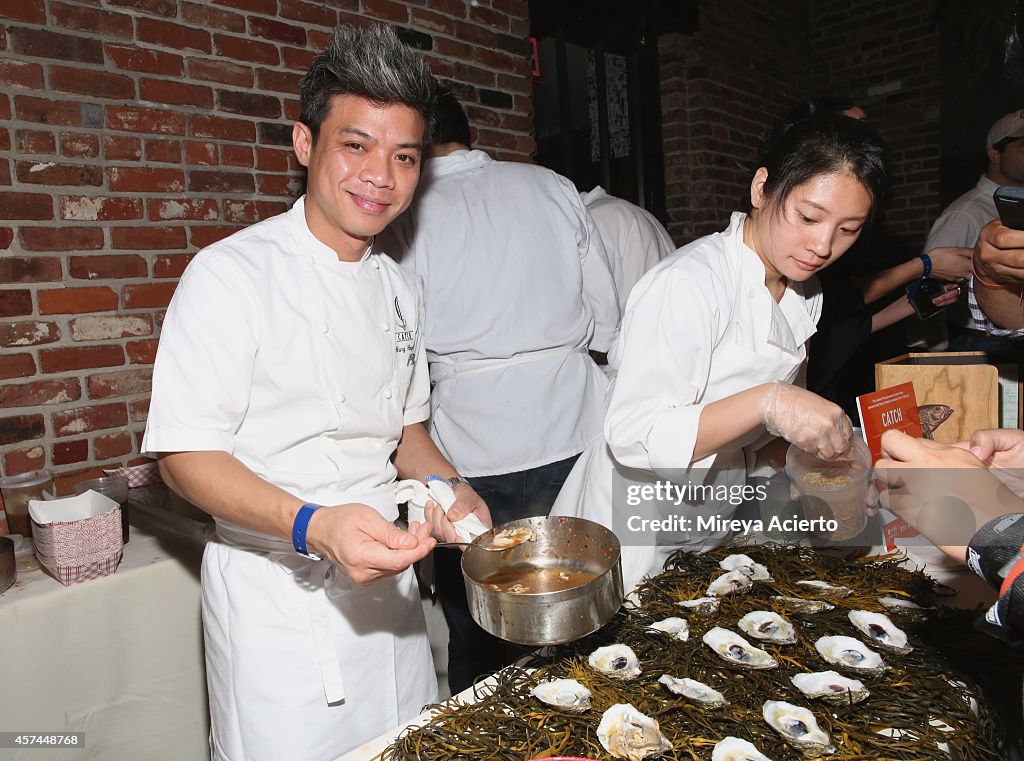 The Lobster Place Presents Oyster Bash Sponsored By Negra Modelo Hosted By Tyler Florence - Food Network New York City Wine & Food Festival Presented By FOOD & WINE