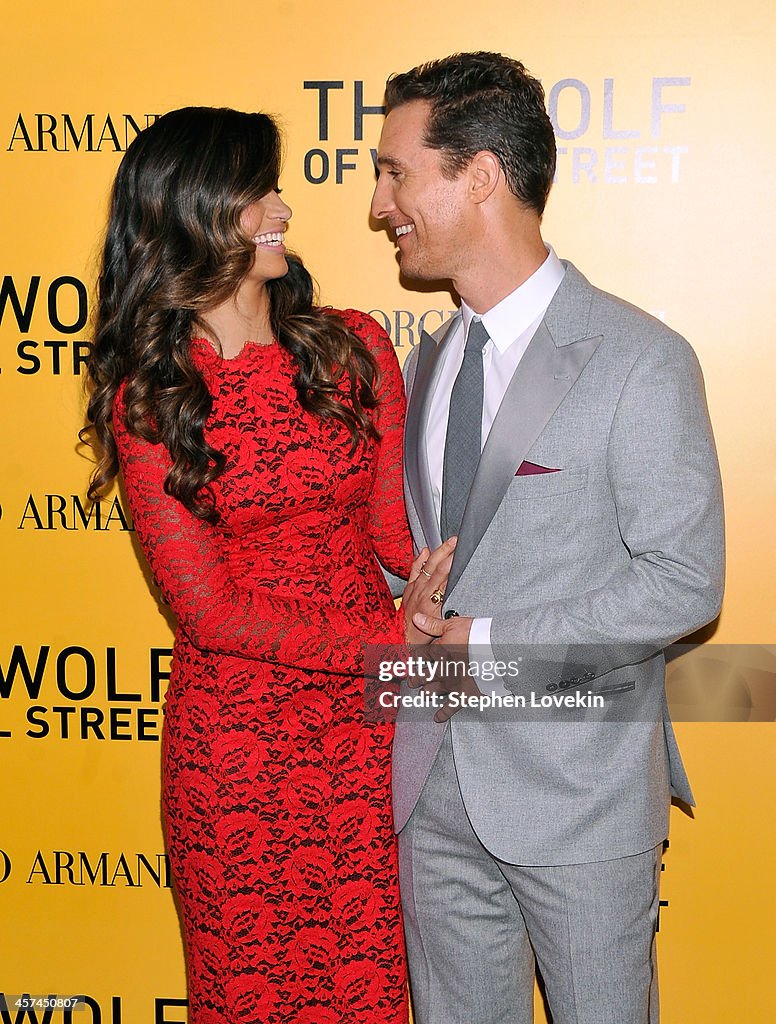 Giorgio Armani Presents: The Wolf Of Wall Street World Premiere