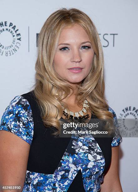 Actress Vanessa Ray attends the 2nd Annual Paleyfest of "Blue Bloods" at the Paley Center For Media on October 18, 2014 in New York, New York.